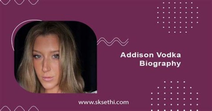 Discovering the Real Name Behind Addison Vodka