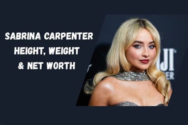 Sabrina Carpenter's Weight and Height: Unveiling the Details