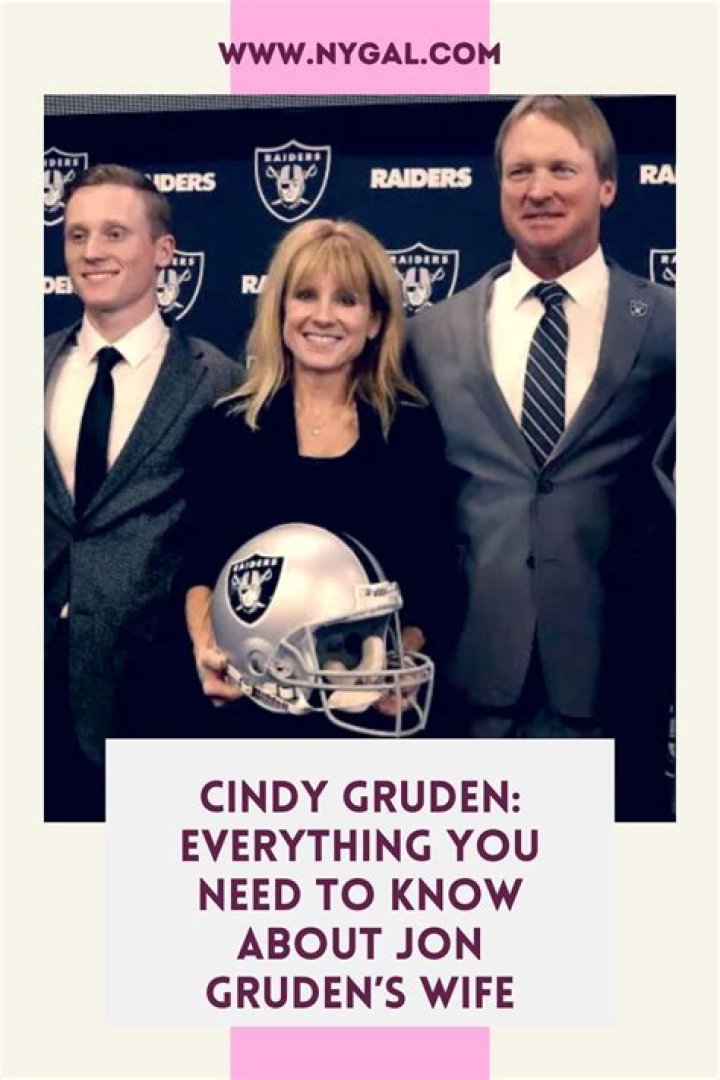 Unveiling the Life of Cindy Gruden: Beyond the Spotlight