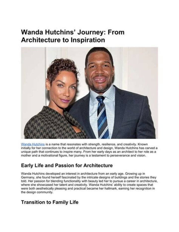 Unveiling the Life of Wanda Hutchins: A Journey Through Time
