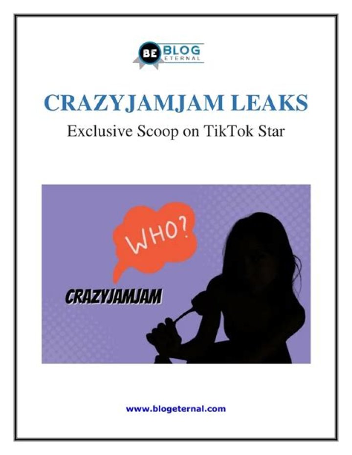 Unveiling the Secrets: The Crazyjamjam Leaked Of Phenomenon